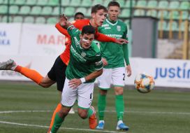 Игровой момент матча