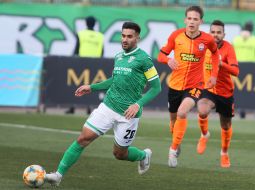 Игровой момент матча