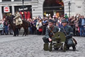 Военно-историческая реконструкция «Бои за столицу - Львов»