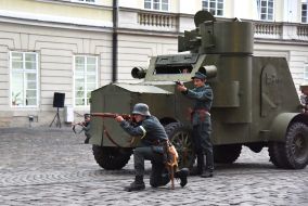 Военно-историческая реконструкция «Бои за столицу - Львов»