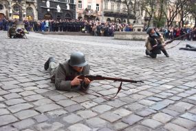 Военно-историческая реконструкция «Бои за столицу - Львов»