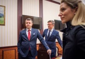 Урмас Рейнсалу и Каимо Кууск