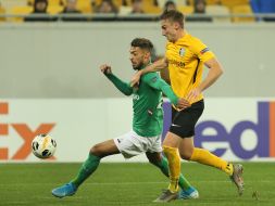 Playing moment of the match