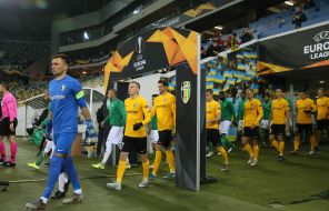 Playing moment of the match