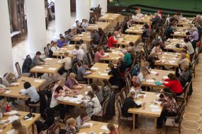 Участники радиодиктанта национального единства