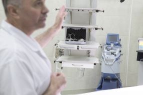 The renovated hospital emergency department