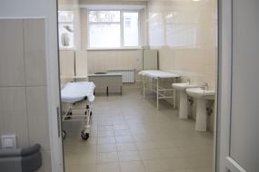 The renovated hospital emergency department