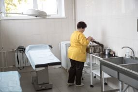 The renovated hospital emergency department