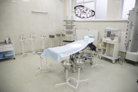 The renovated hospital emergency department