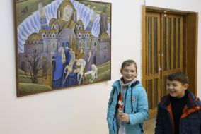 Exposition of the exhibition-competition Autumn Salon "High Castle 2019"