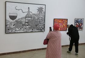 Exposition of the exhibition-competition Autumn Salon "High Castle 2019"