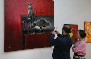 Exposition of the exhibition-competition Autumn Salon "High Castle 2019"