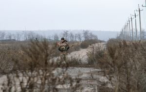 Украинский военнослужащий