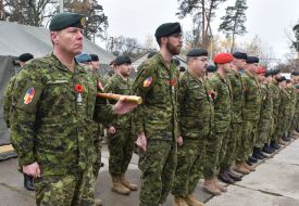 Канадские военные почтили память жертв Первой мировой войны