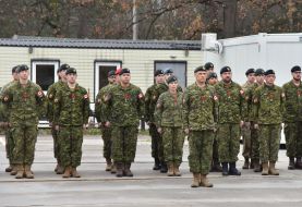 Канадские военные почтили память жертв Первой мировой войны
