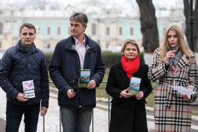 Vladyslav Zbanatskyy, Otto Stoyka, Lada Bulakh, Oksana Totovytska