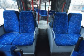 Trolleybus cabin
