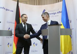 Heiko Maas, Vadym Prystayko