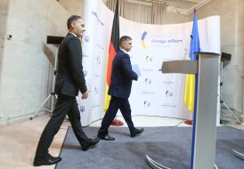 Heiko Maas, Vadym Prystayko