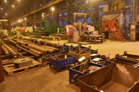 Цех завода «Запорожкран» в Запорожье