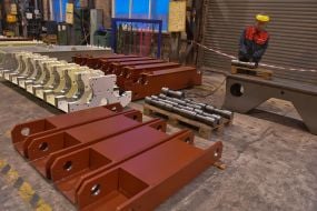 Цех завода «Запорожкран» в Запорожье