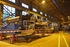 Цех завода «Запорожкран» в Запорожье