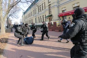Полиция задержала правонарушителей - противников Транс-Марша