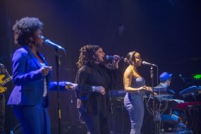 Members of the British Incognito band