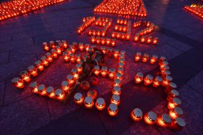 Запалені лампадки