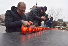 Акція «Запали свічку пам'яті» у Львові