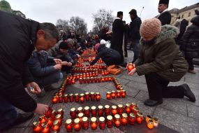 Акція «Запали свічку пам'яті» у Львові