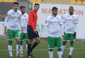 Playing moment of the match