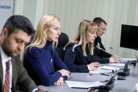 Serhiy Nizhynskyy, Olena Simonenko, Kateryna Pavlichenko and Serhiy Aloshkin