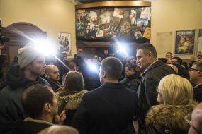Klitschko holds a meeting of the Kyiv City Council Commission at the Kyiv Cinema