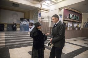 Klitschko holds a meeting of the Kyiv City Council Commission at the Kyiv Cinema