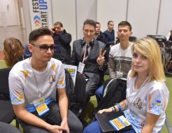 The participants of StartUp Fest in Zaporizhia
