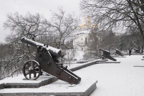 Снег в Чернигове