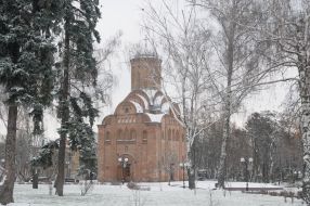 Снег в Чернигове