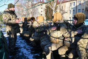 Participants of One day in the army action