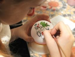 Майстер-клас з розпису ялинкової іграшки