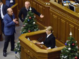 Yulia Tymoshenko, Nestor Shufrich and Vadim Rabinovich