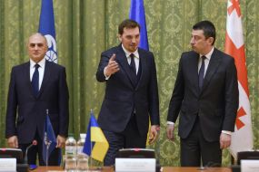 Алтай Ефендієв, Олексій Гончарук та Георгій Гахарія