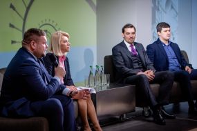 Andriy Klochko, Alyona Babak, Oleksiy Honcharuk, Mykhaylo Fedorov
