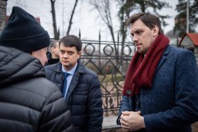 Dmytro Razumkov, Oleksiy Honcharuk