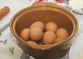 Boiled eggs