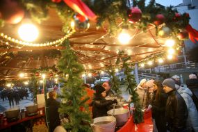 Різдвяний ярмарок на Софійській площі