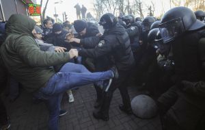 Clashes between protesters and law enforcement