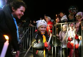 Transfer of the Bethlehem fire of peace