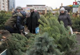 Christmas market in Kharkov