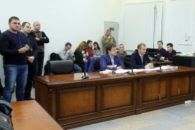 Session of the Kyiv Court of Appeal to consider Andrei Antonenko's measure of restraint